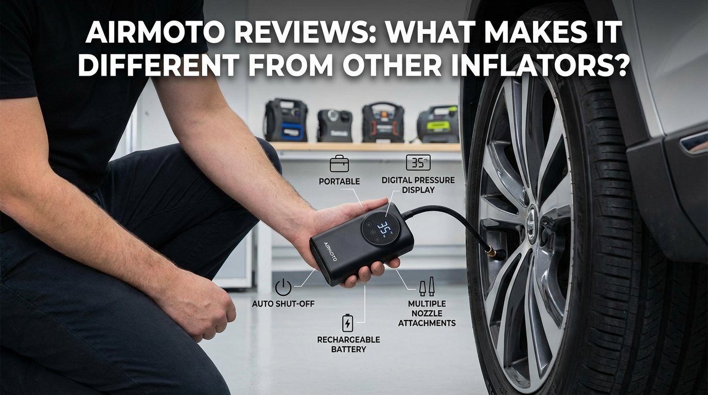 Airmoto Reviews: What Makes It Different From Other Inflators?