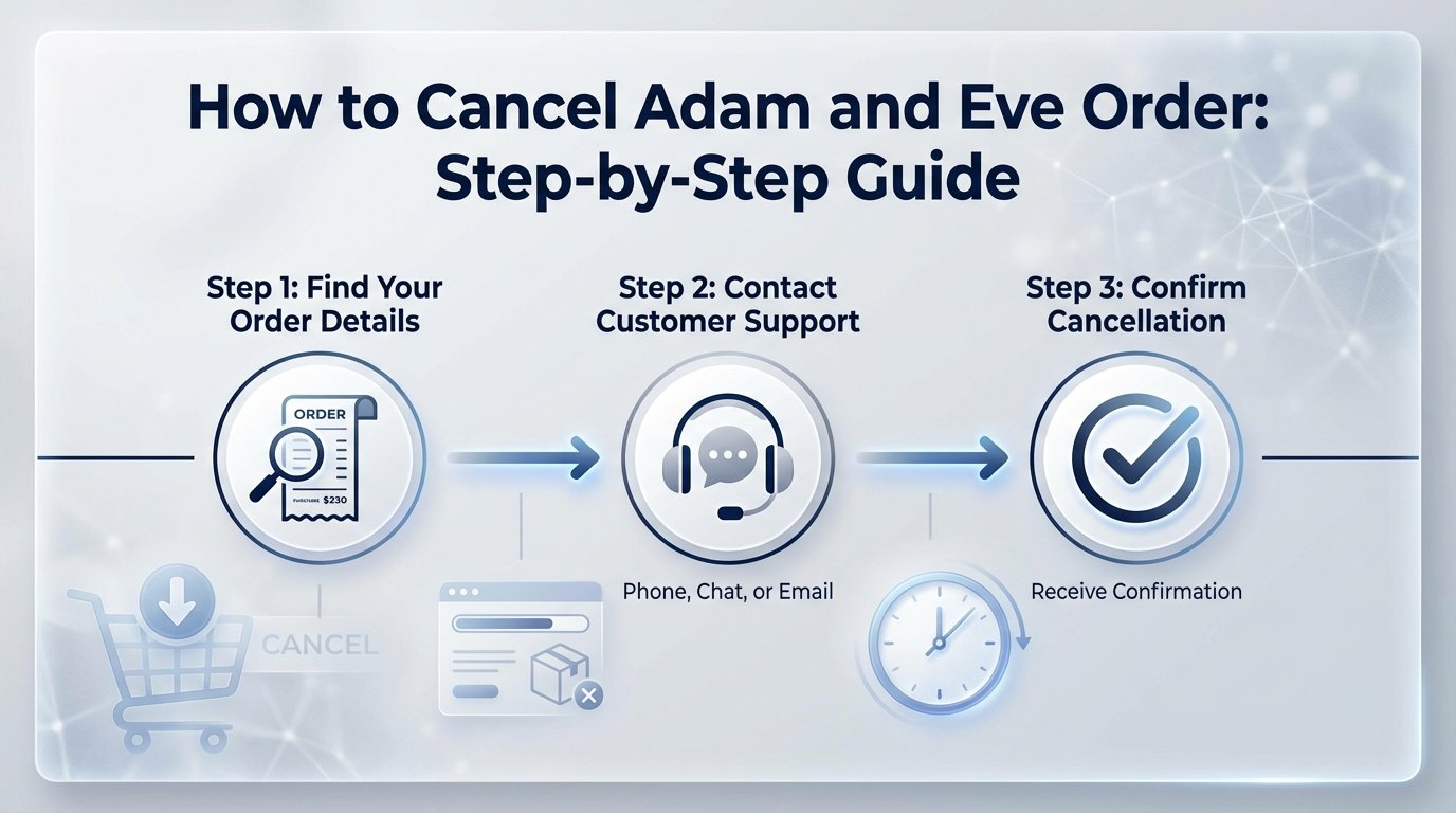 How to Cancel Adam and Eve Order: Step-by-Step Guide