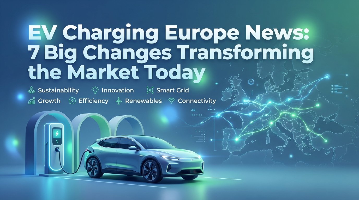 EV Charging Europe News: 7 Big Changes Transforming the Market Today