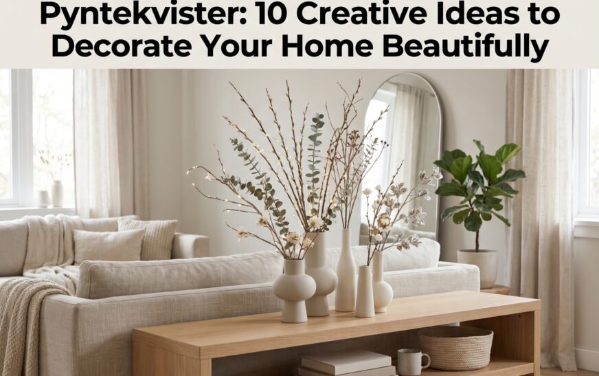 Pyntekvister: 10 Creative Ideas to Decorate Your Home Beautifully